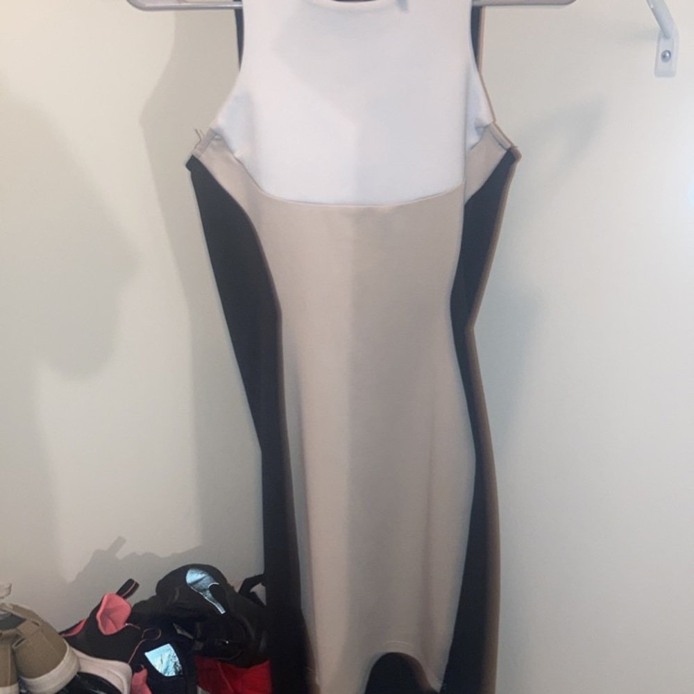 Colorblock dress